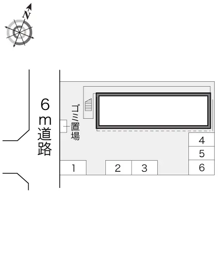 ★手数料０円★さいたま市緑区芝原　月極駐車場（LP）